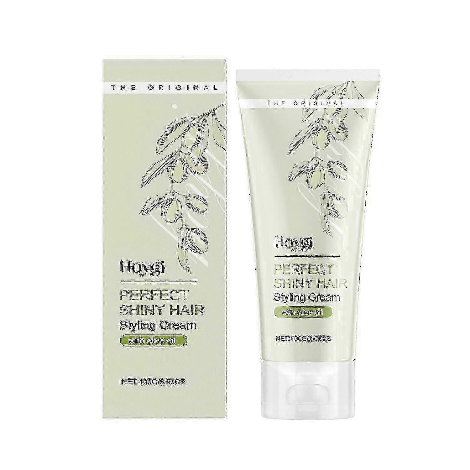 Hoygi Smooth Curl Cream Moisturizes, smoothes and repairs dry and frizzy hair to create a natural an