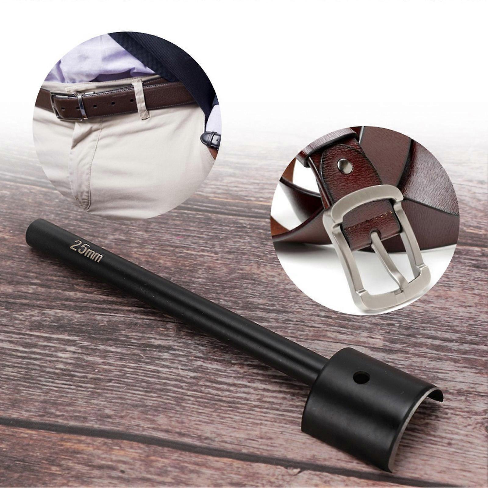 Leather Semicircle Punch Half Round Corner Punch Cutter DIY Leather Craft Tools(25mm)