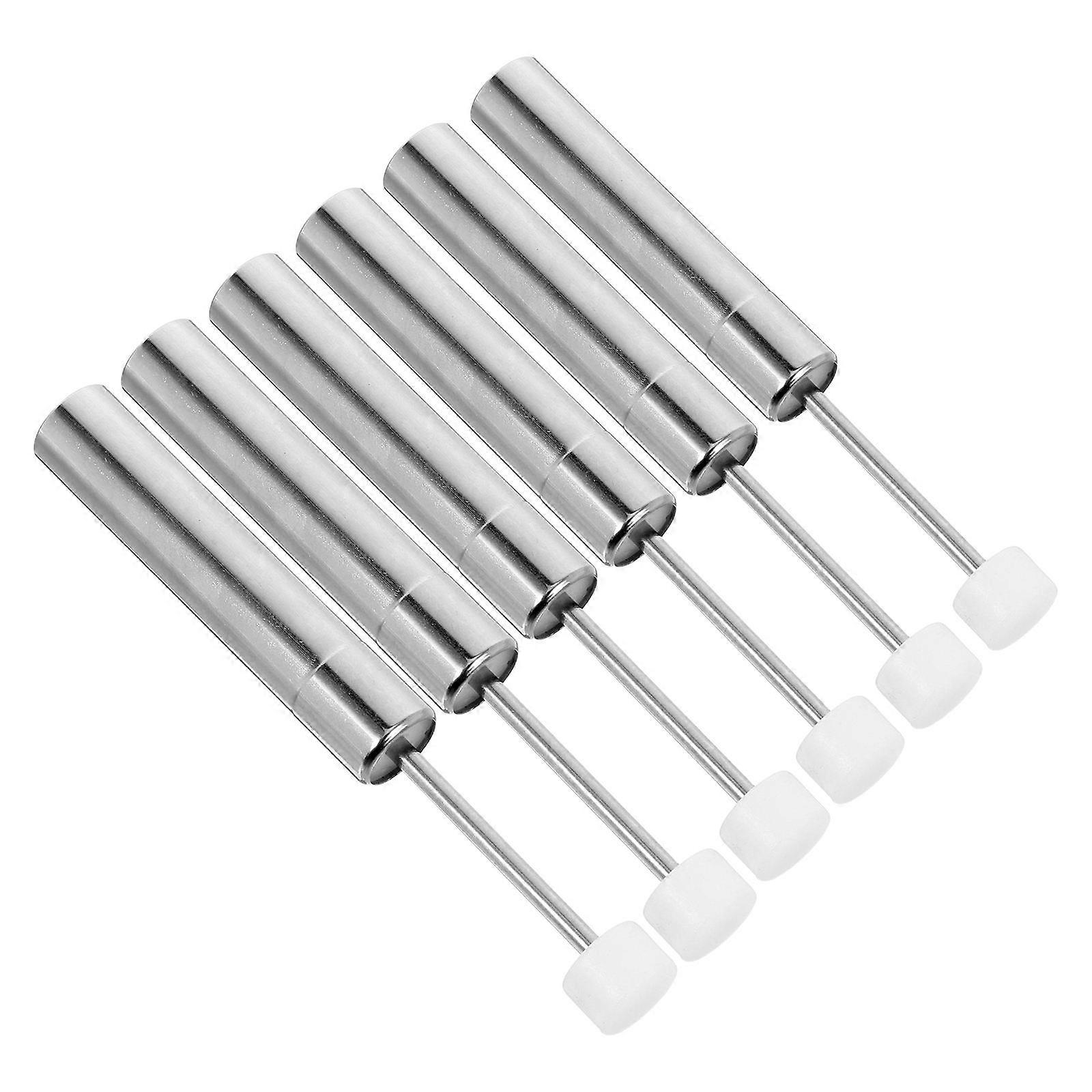 Trash Can Lid Damper Replacement Soft Close Damper For Office Waste Bins Wear Resistant Anti-Aging 6Pcs
