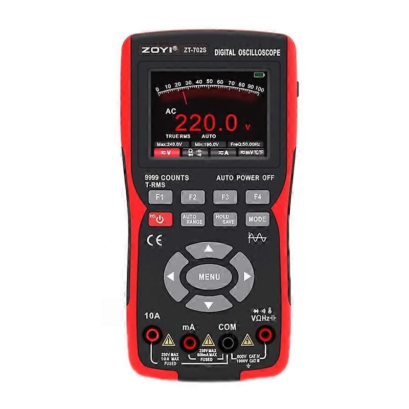 ZOYI Handheld Digital Oscilloscope Multimeter ZT702S