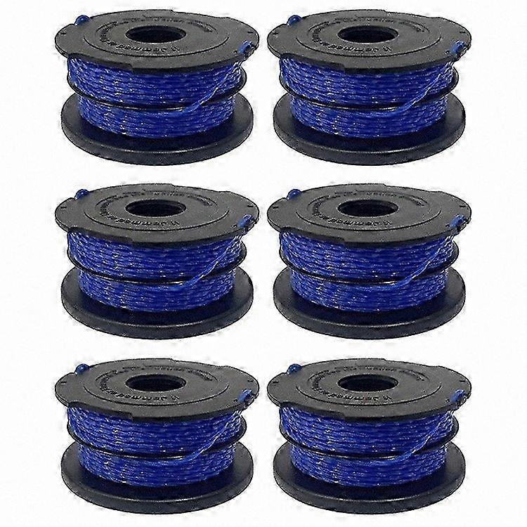 Replacement Wire Reel for Lawn Trimmer Spool A6441 (Set of 6)