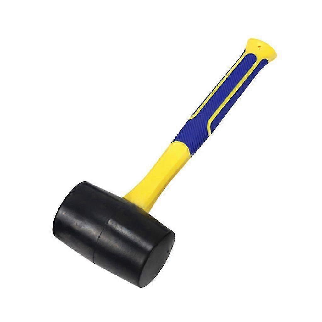 Solid Rubber Mallet Hammer for Flooring & Building - Durable Hand Tool for Construction and Home Improvement