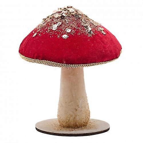 Red Velvet Mushroom 17cm