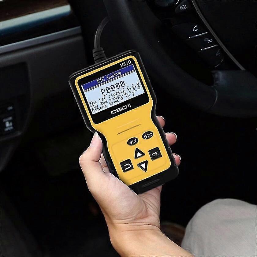 Car V310 Mini Obd2 Auto Scanner Code Reader Scanners Diagnostic Tool Obd-ii Handheld Detector Vin Cid Cvn Lcd Screen