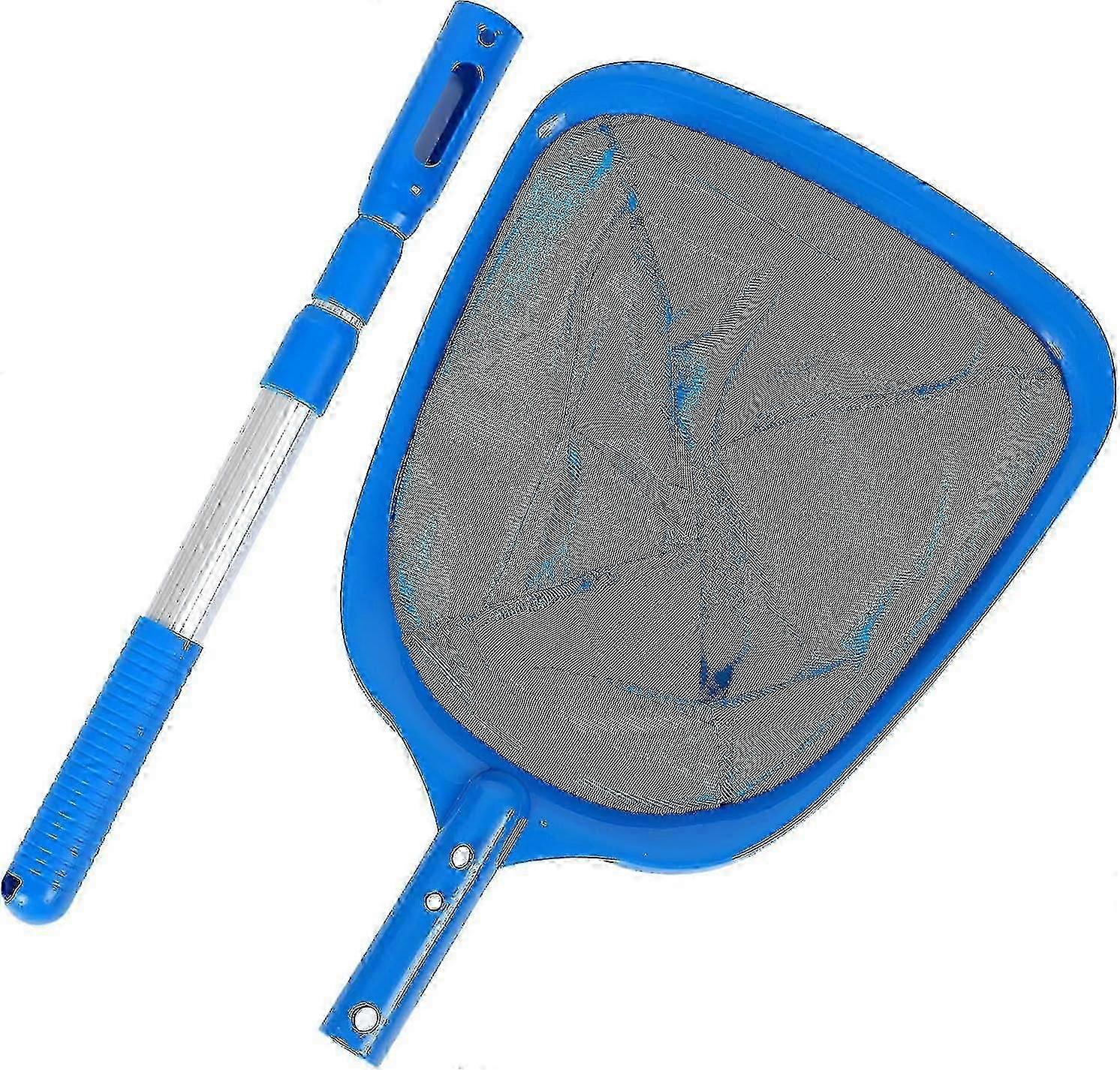 Épuisette de piscine rétractable avec cadre robuste pour une utilisation au spa et à la piscine