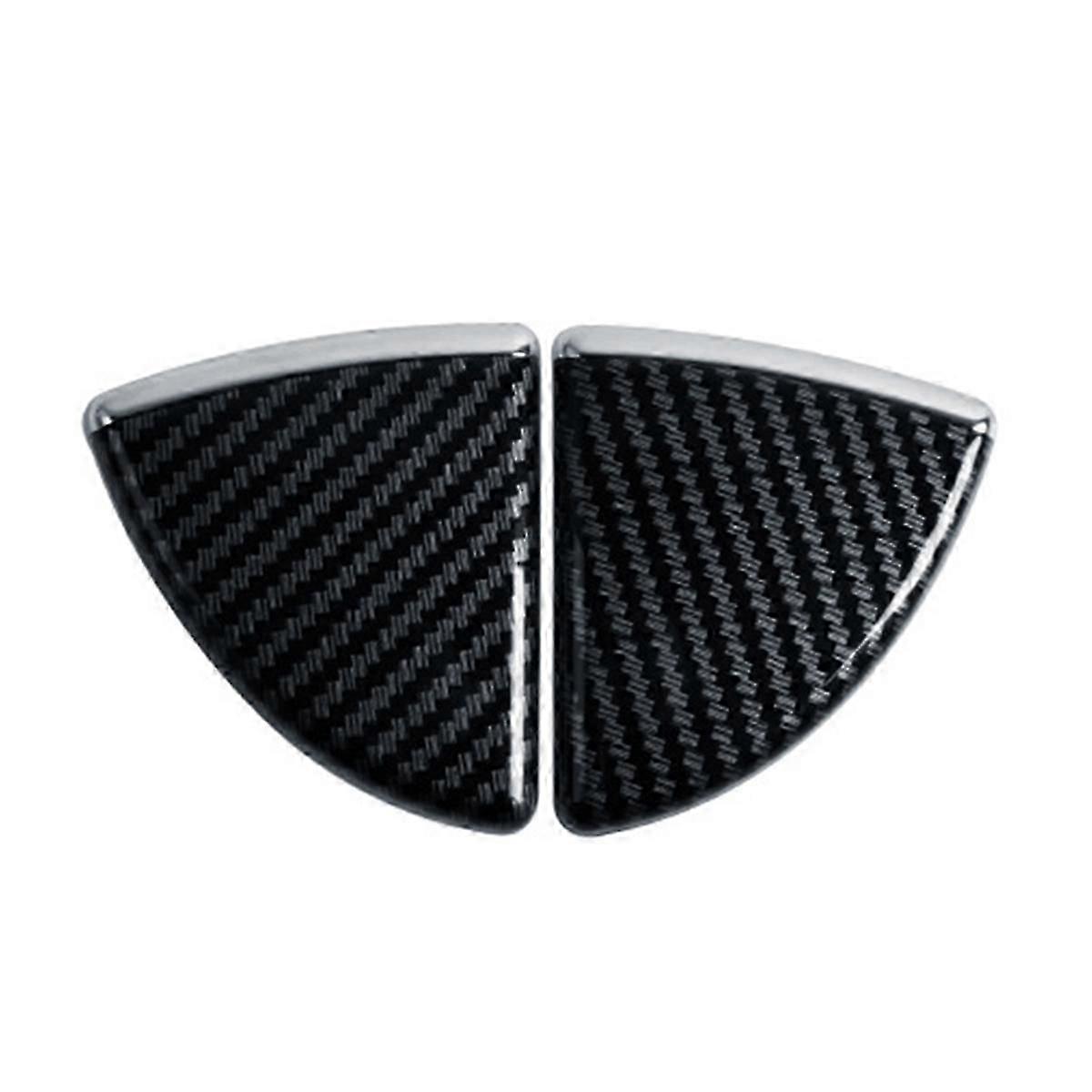 Car Center Console Lid Panel Armrest Box Trim Protective Cover Stickers for E Class W211 Carbon Fib