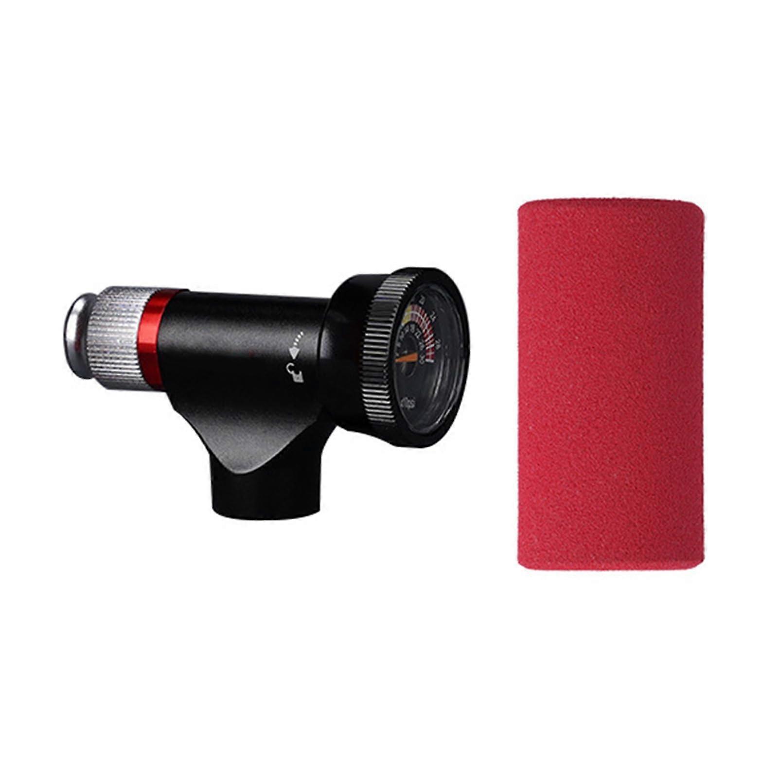 Multipurpose Tyre Pumps for Bicycles, Portable CO2 Inflator Head, Durable Quick Inflate Replacement Tyre Inflator