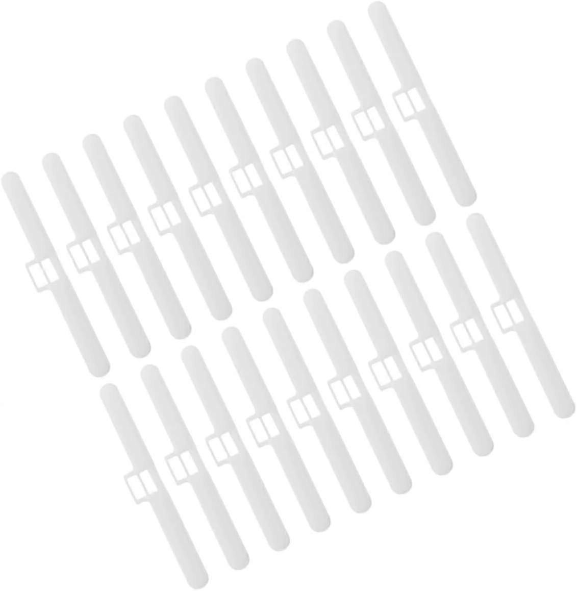 20 Pieces Vertical Blind Bracket Slat Curtain Accessories Hanger Hooks