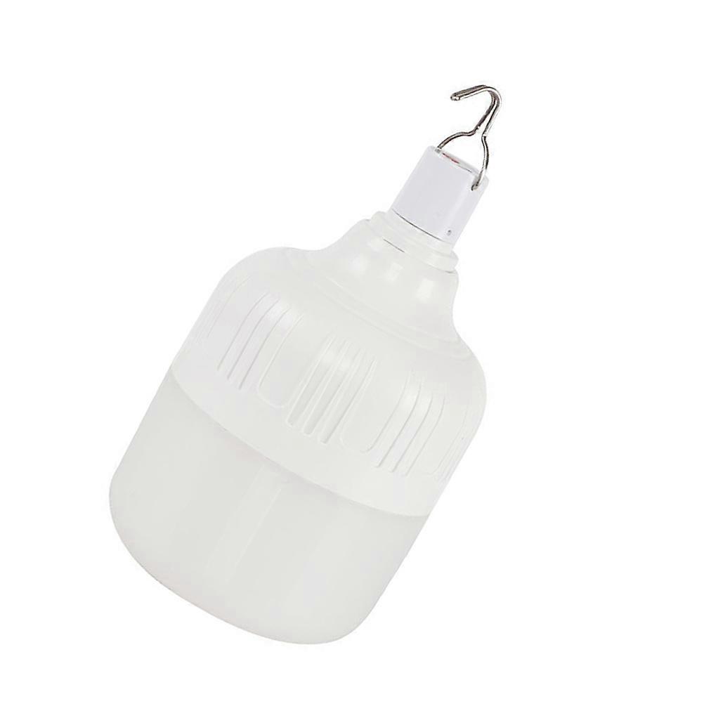 Portable USB Charging LED Tent Lamp for Camping with Hook and Waterproof ABS Metal Body White 150W