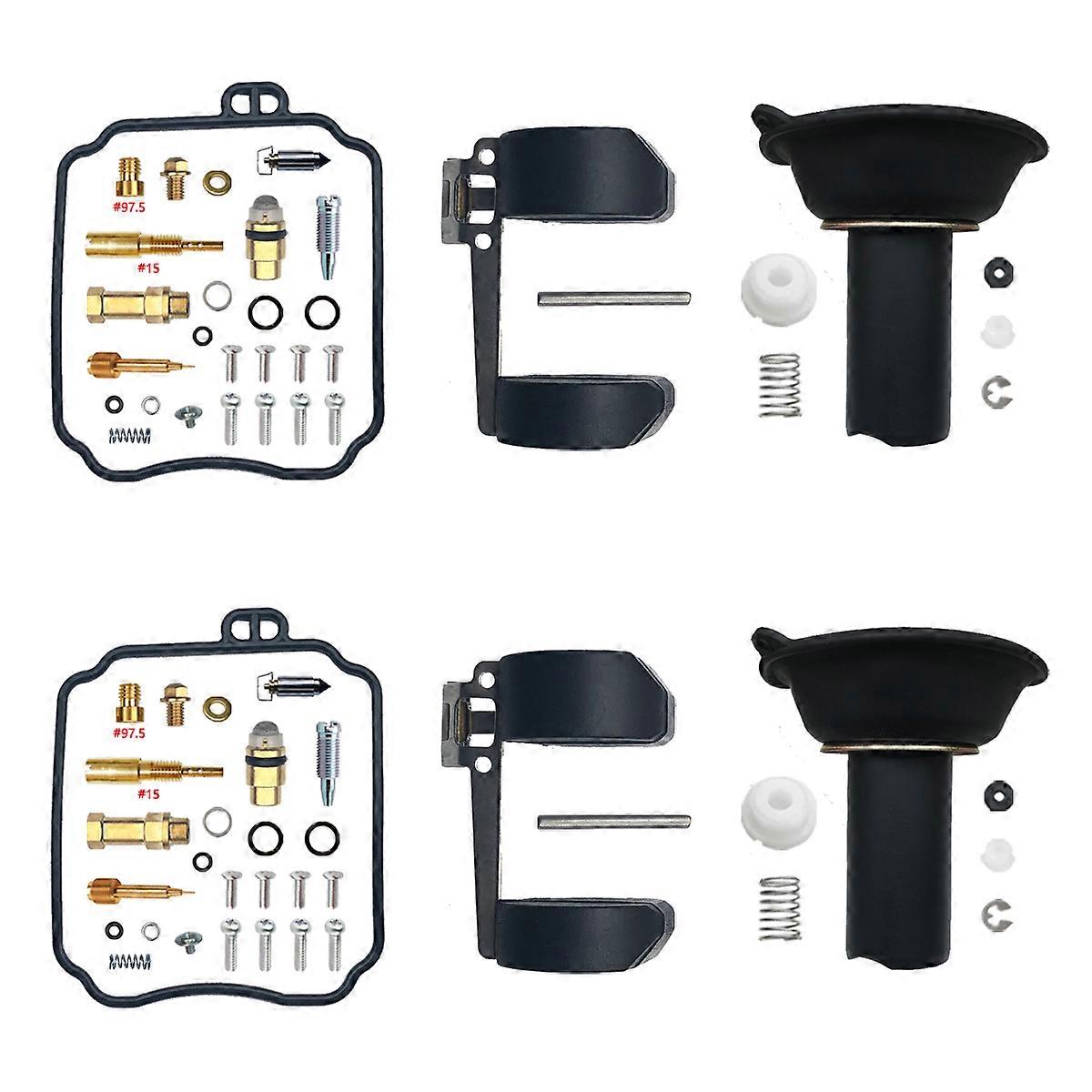 Applicable Yamaha SRV250 Motorcycle carburetor repair kit 1992-1998 Float Plunger Diaphragm Rebuild Parts Mikuni BDS26 Carb