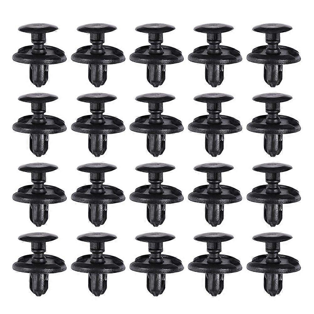80Pcs Fastener Clips Push Type Super Strong Bumper Flare Fastener Rivet Clips Compatible for