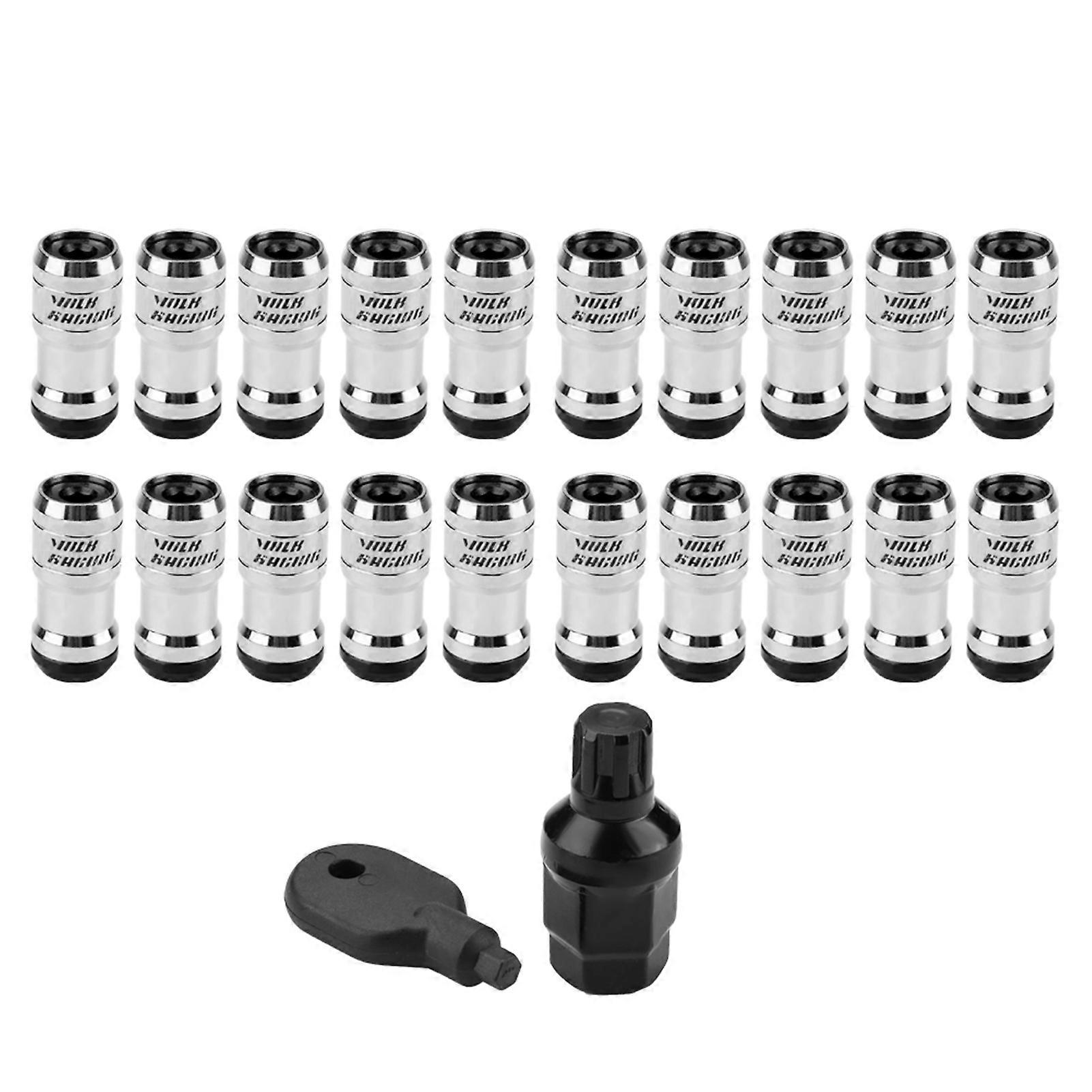 M12 X P1.5 Car Racing Lug Wheel Nuts Screw for Most of Aftermarket Wheels(Red)