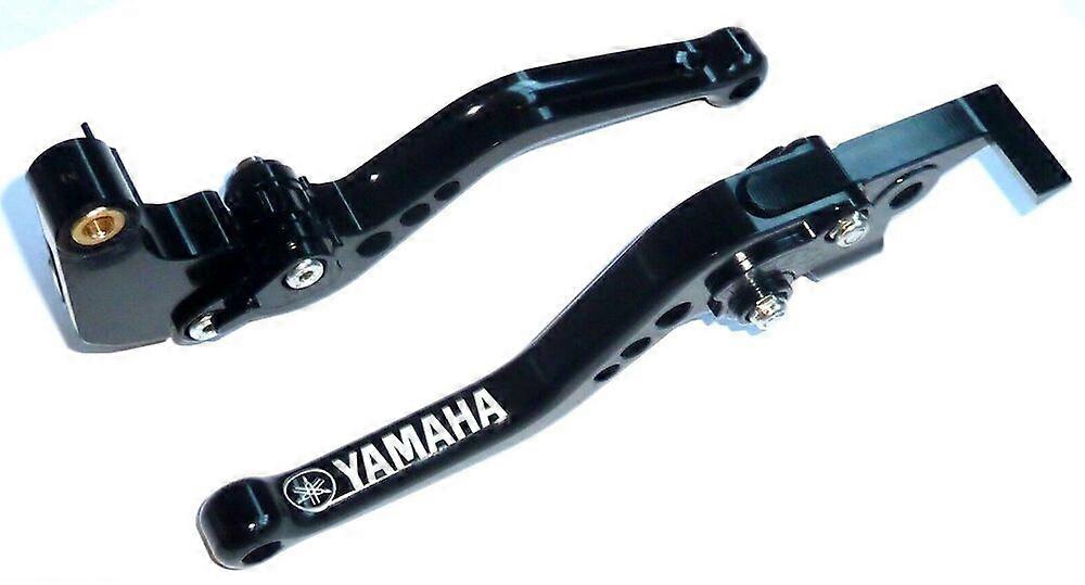 Si applica a YAMAHA MT-10 2016-2021 LEVE FRENO E FRIZIONE CORTE TUTTE NERE INCISE TS381