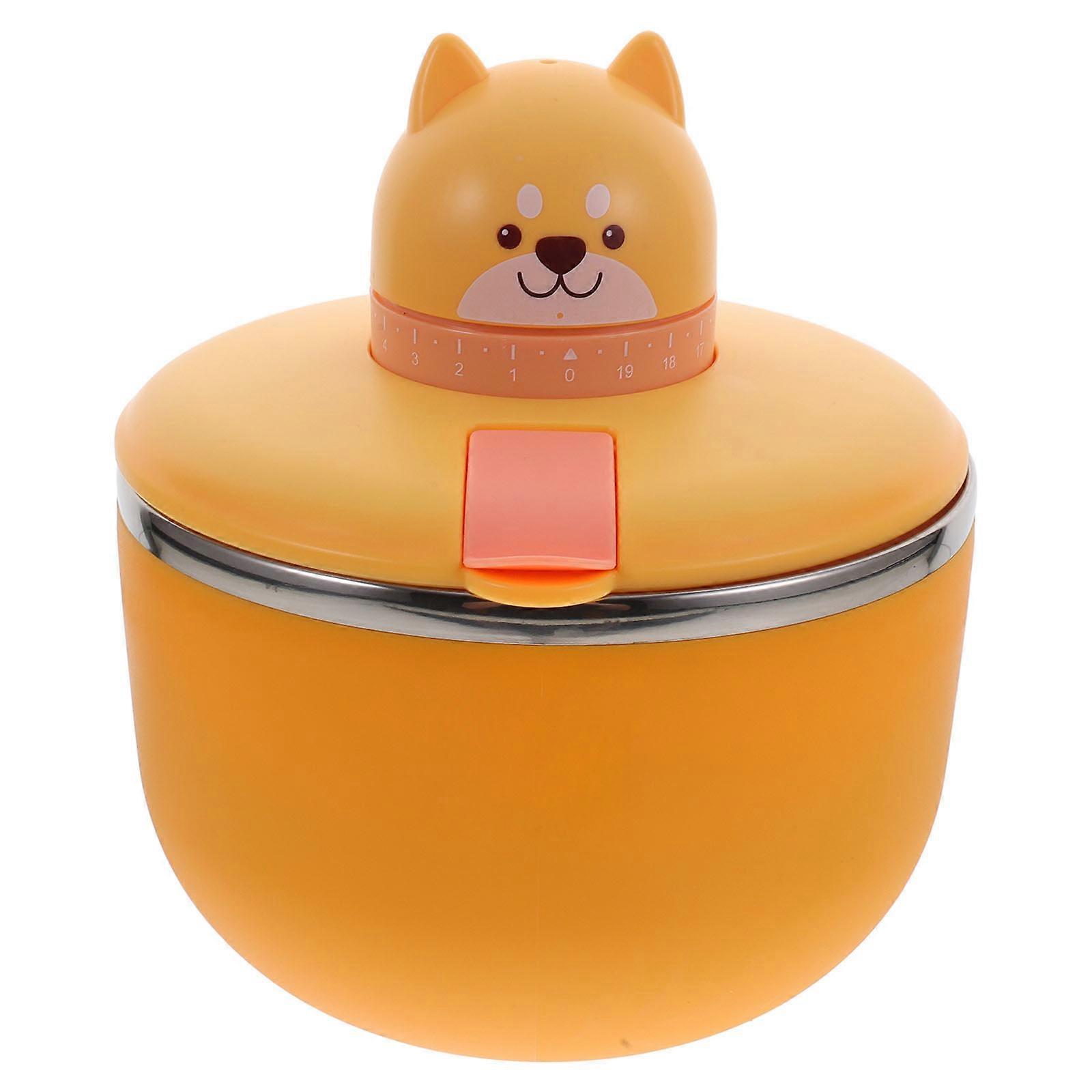 Ramen Bowl With Timer 1200ml Ideal For School And Household Use 1Pack