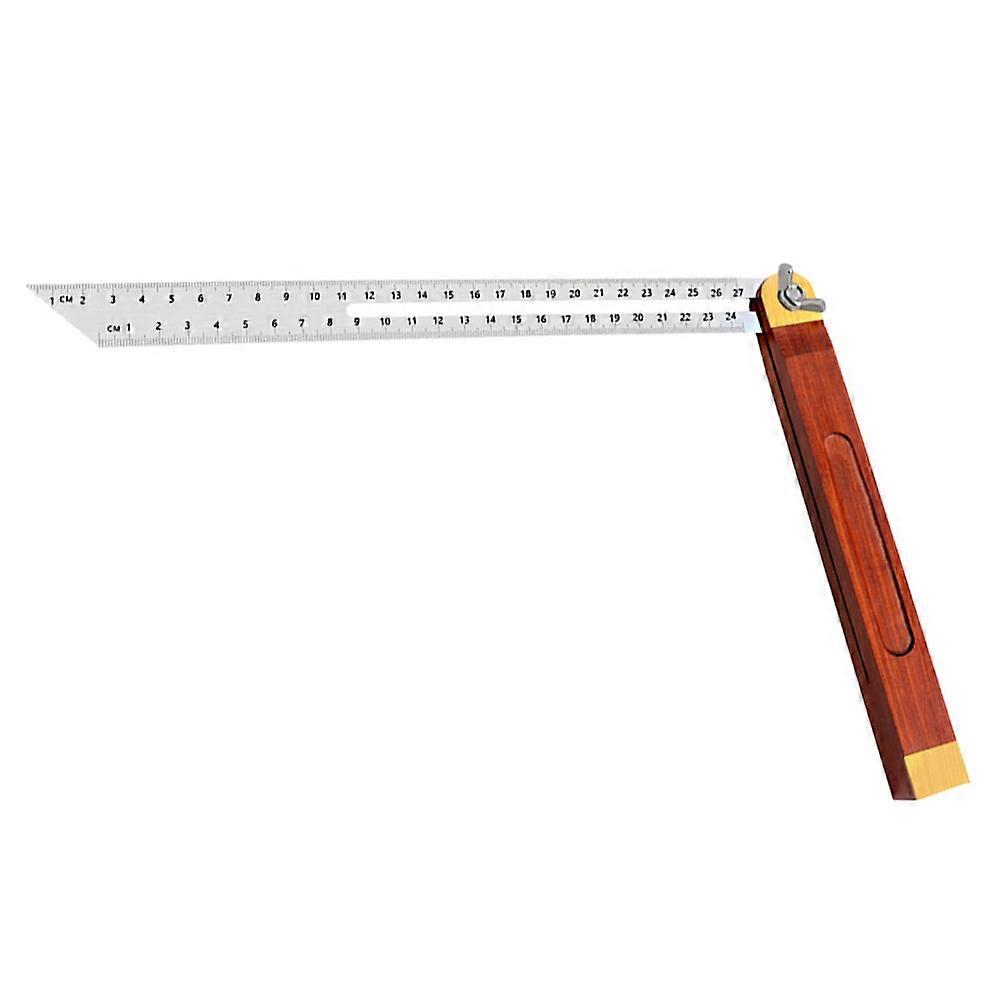 Positioning Ruler Multi Functional Woodworking Protractor Tool Professionals Construction Projects 49.50X2.50X1.90CM Measuring 1Set