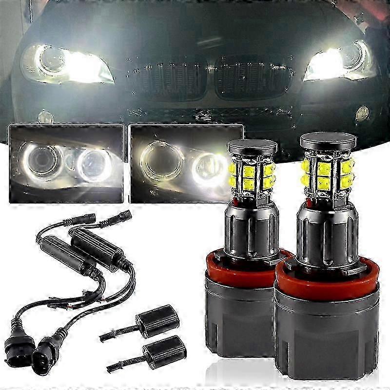 Angel Eyes LED Headlight for BMW E92 E93 - H8 120W