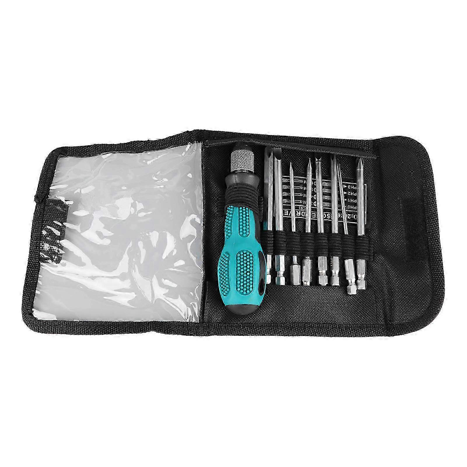 9-Piece Multifunctional Screwdriver Kit with Repair Bits Set - Essential Household Maintenance Tools for DIY Projects