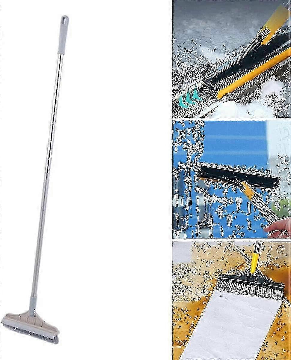 V-Shaped Floor Cleaning Tool With Adjustable Angle And Squeegee