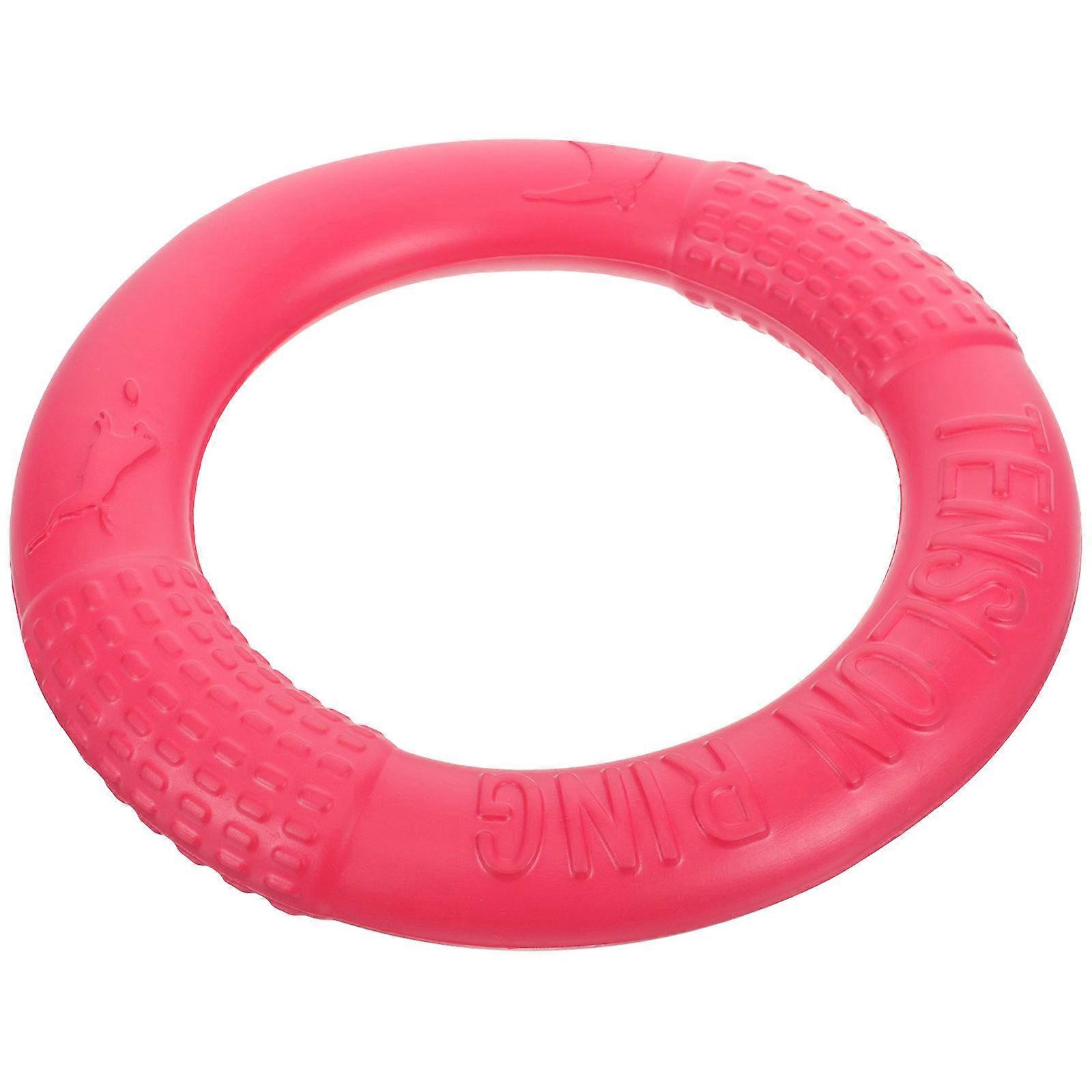 Rosy EVA Flying Disc Toy for Playing Use Bite Resistant Easy Clean Great for Small Medium Large Dogs