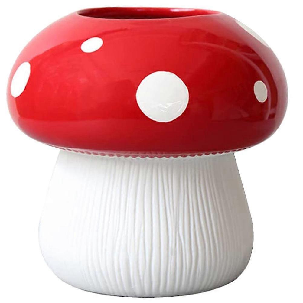 Rustic Mushroom Vase Decorative Item For Homeowners Wedding Planning 1 Piece
