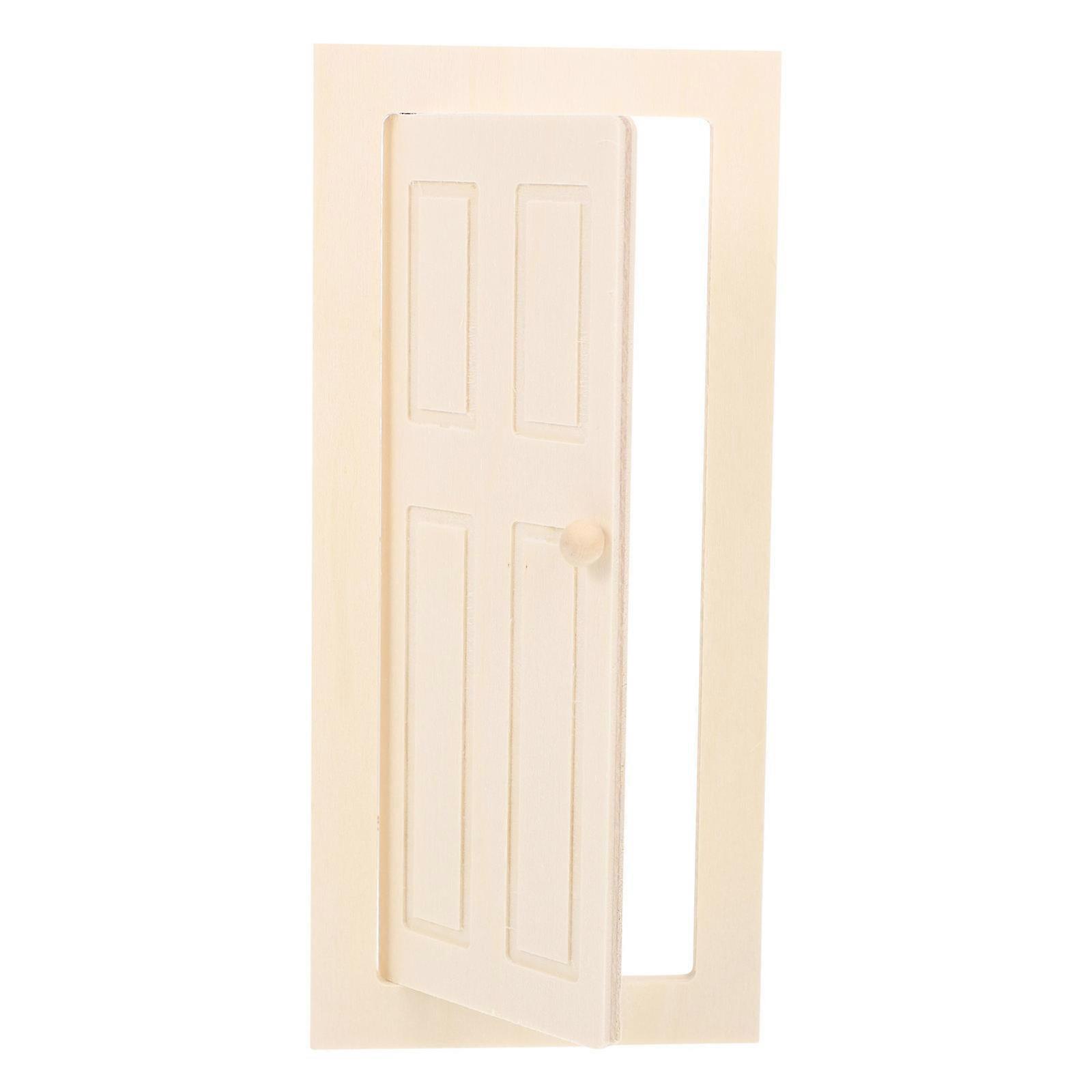 Rectangular Dollhouse Door Kit Perfect For Enhancing Children's Creative Play 1Pack