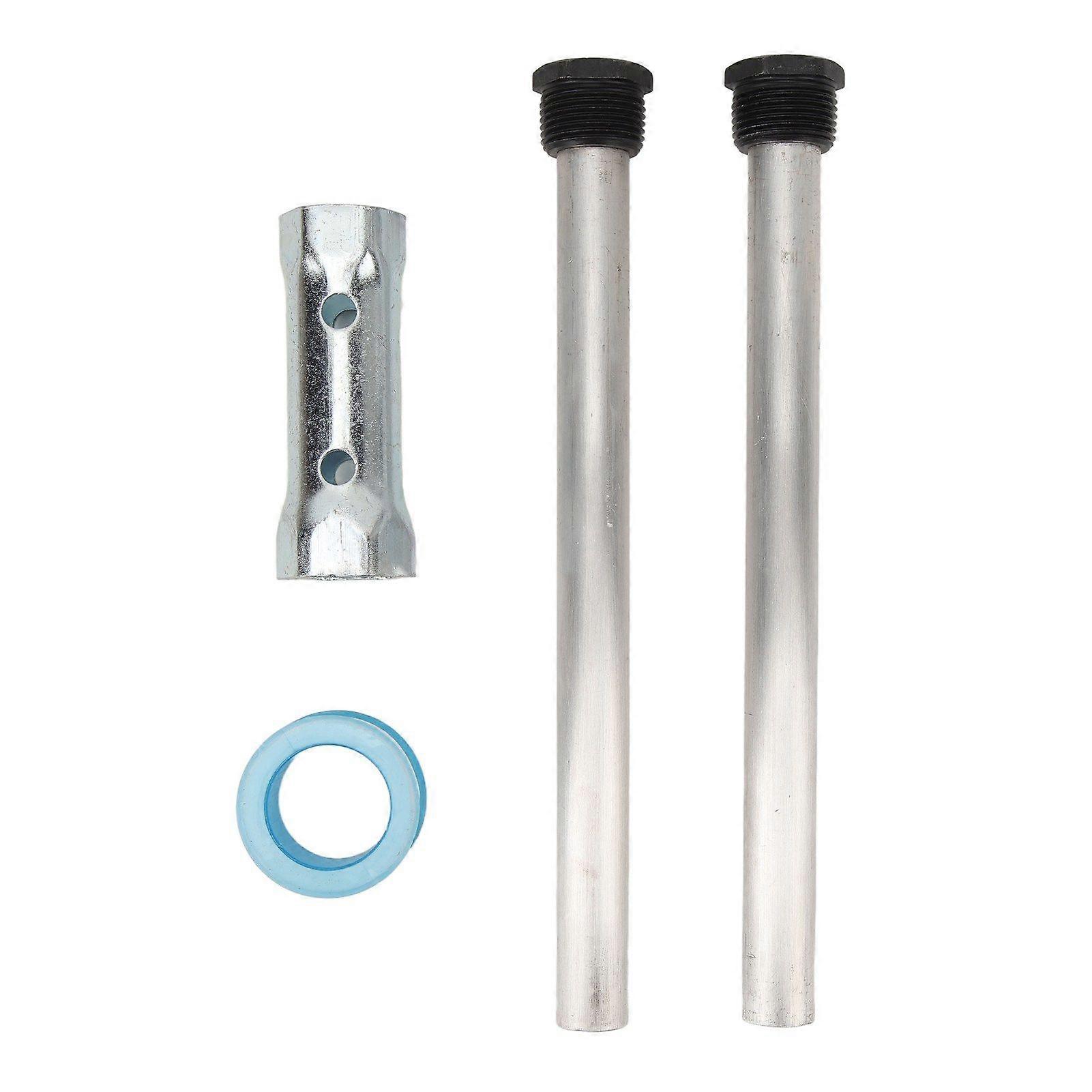 replacement anode rod for morflo flat cap water heater