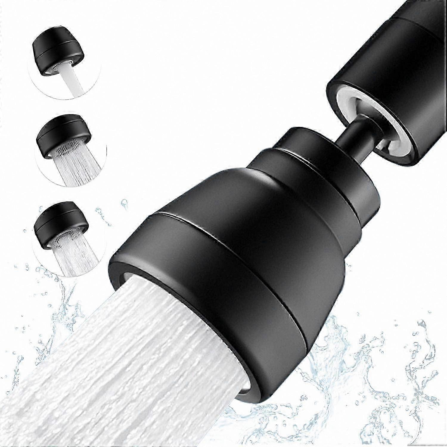 360-Degree Sink Sprayer Head - Adjustable Nozzle for Kitchen Faucets, Universal Water Saver Adapter with Flexible Swivel Functionality