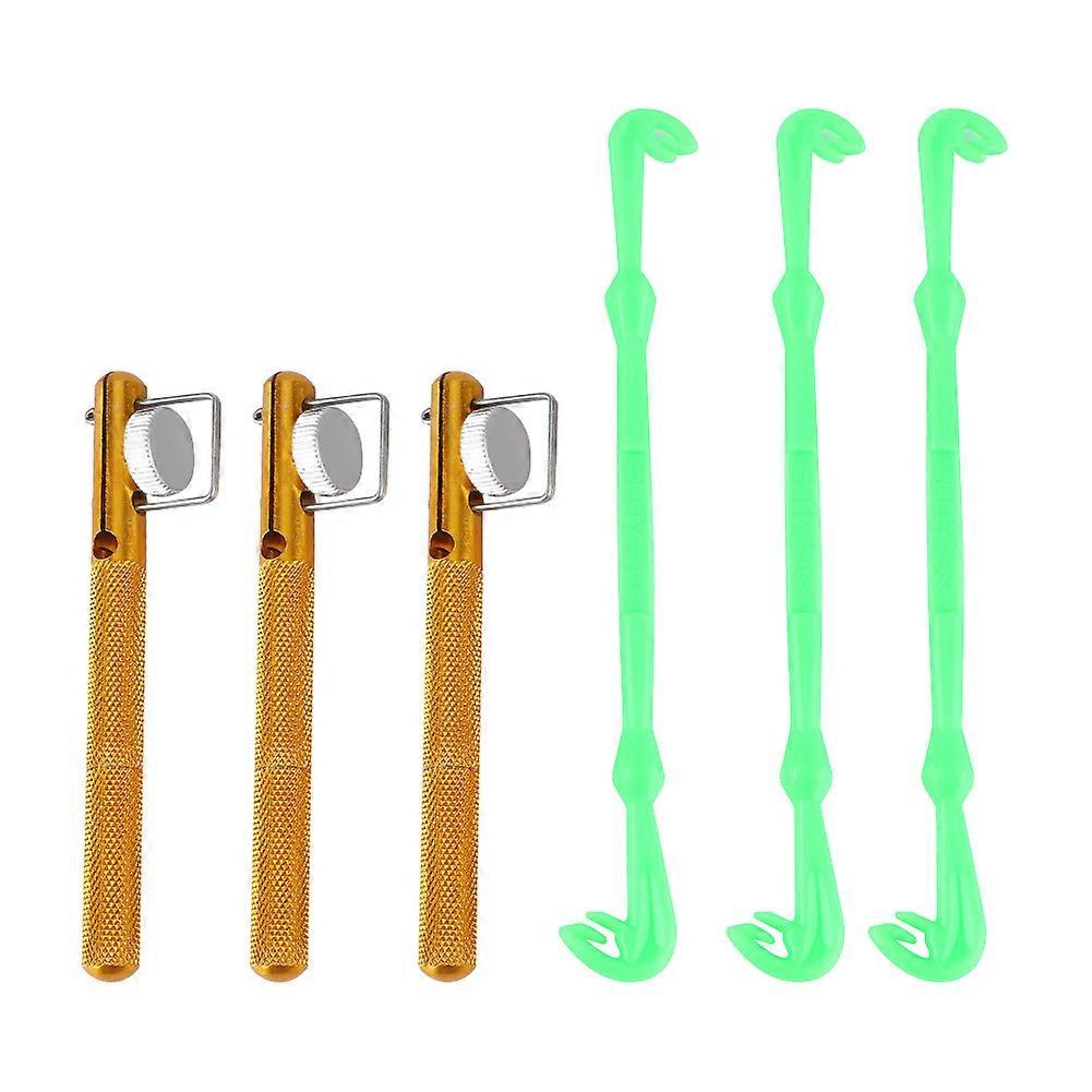 Fishing Tackle Hook Device Fishing Knot Tool Fishhook Remover Set