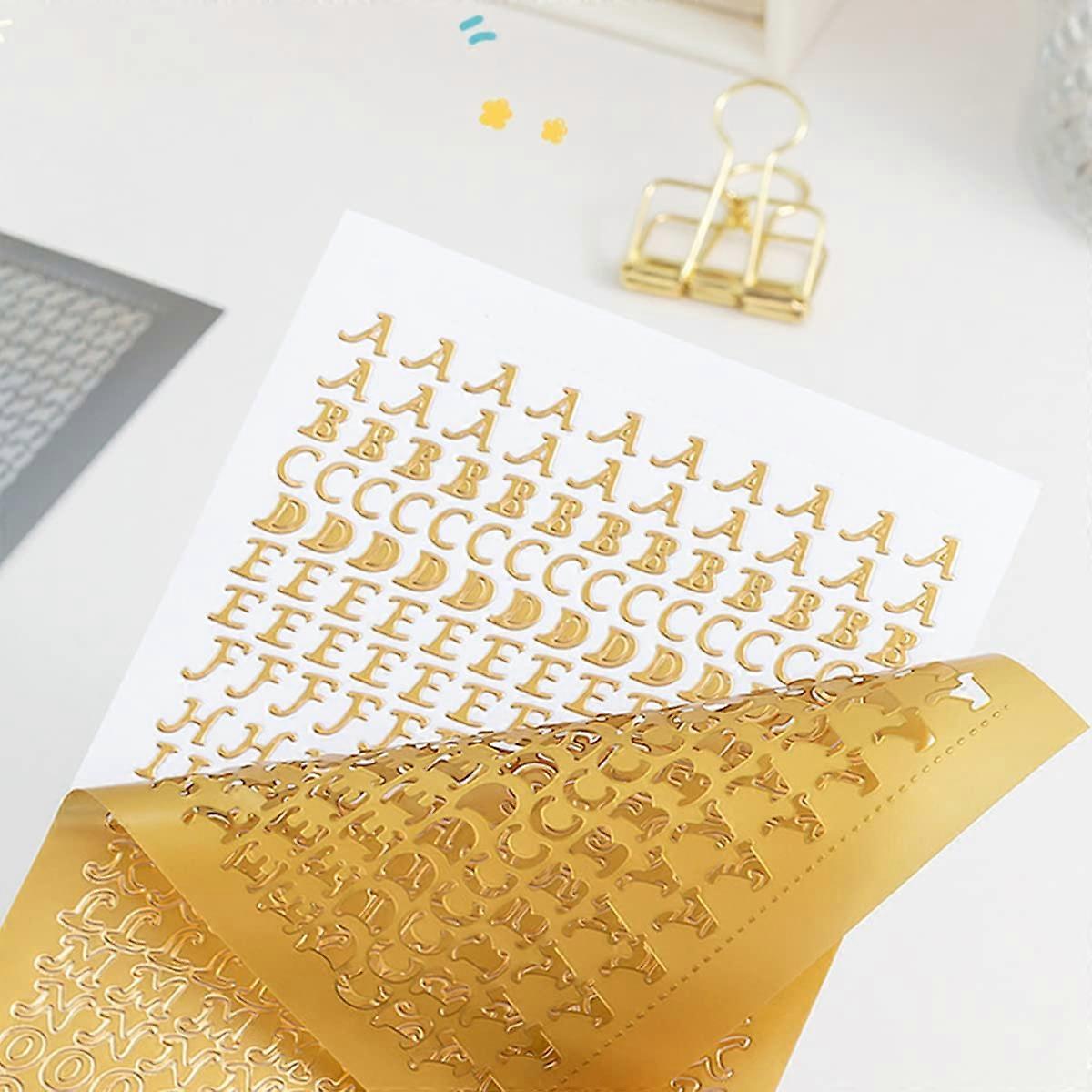 Letters  Numbers Stickers, Glitter Alphabet Letter, Combinable Letter Stickers