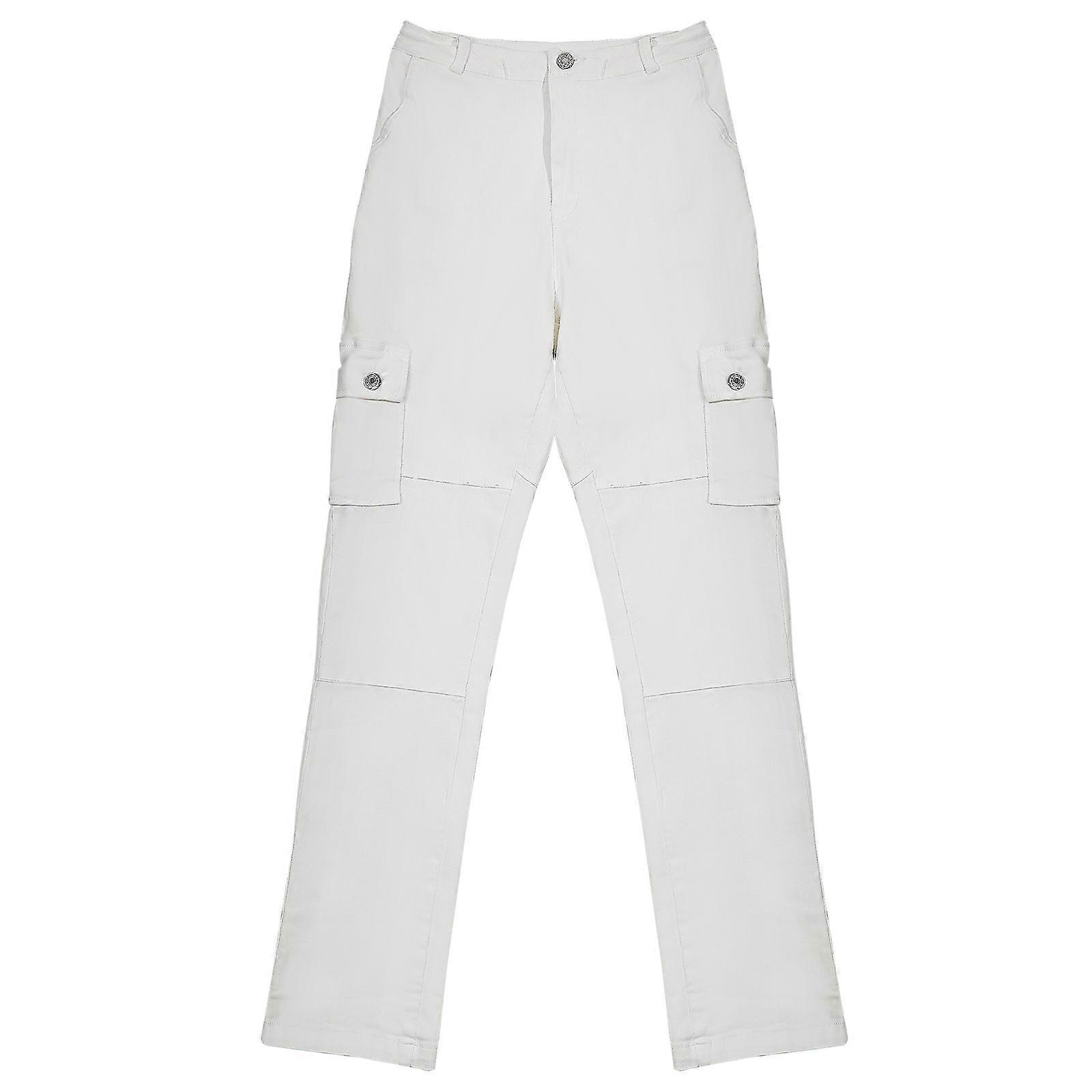 Cargo Trousers Women Classic Style Versatile Use Comfortable Fabric 1Pack