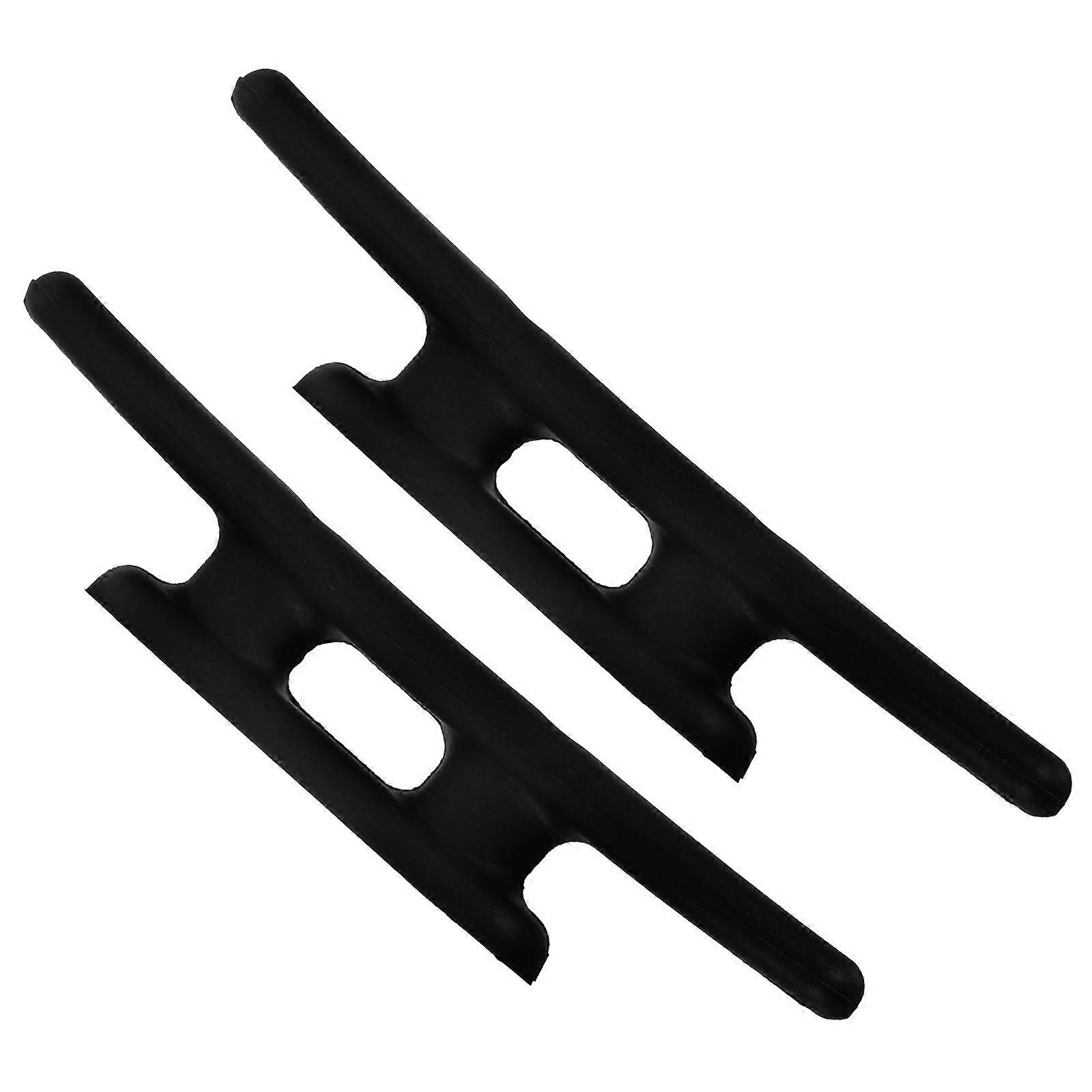 2 Pcs Nylon Canoe Mooring Cleats Durable Dock Cleats for Boats Kayaks Canoes Lightweight Portable Design Easy Installation