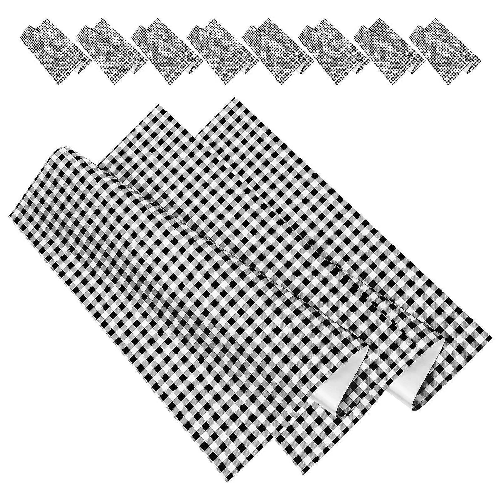 Bouquet Wrapping Paper Black 20Pcs Thick Protective Material for Gift Use