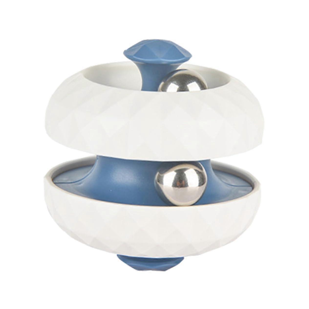 Magic Cube Circling Puzzle Ball Gyroscope Toy for Kids - Plastic Rotating Finger Toy for Fingertip Play and Skill Development