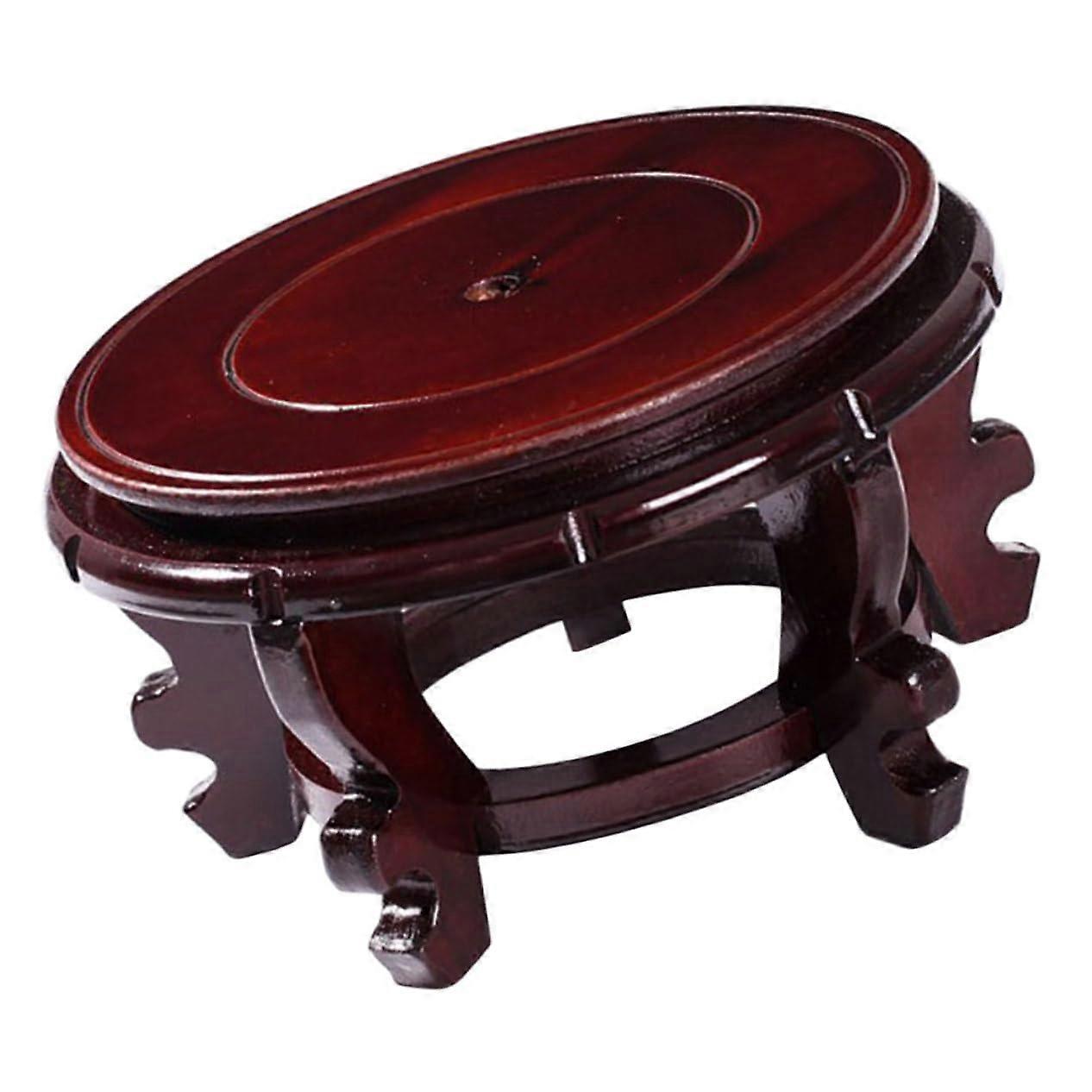 Supporto in Legno per Piante in Vaso Marrone Chiaro 24x24cm