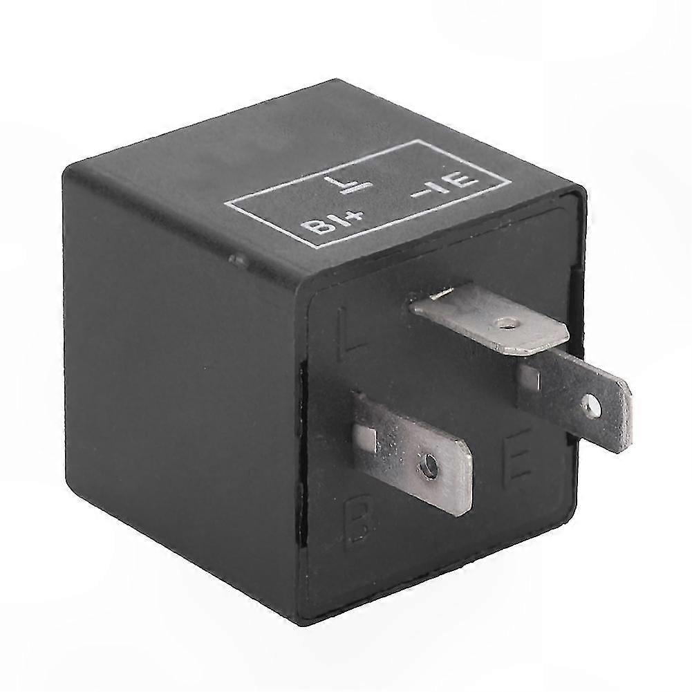 Universal 3-Pin Non-Adjustable LED Flasher Relay for Automotive Use