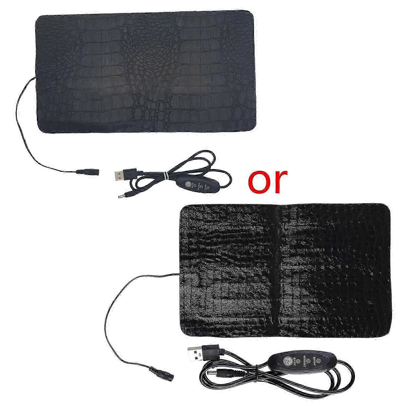 Animal Heating Mat With Temperature Adjustment Leather Heat Pad 3 Grades L/s