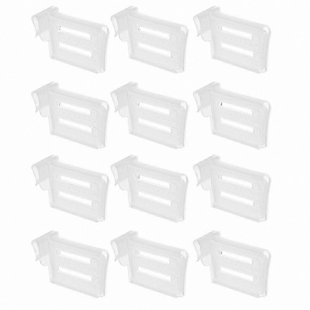 12-Pack Fridge Door Organizer Divider Clips for Storage Solutions