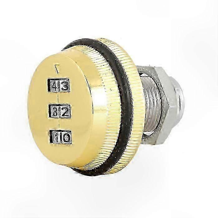 Zinc Alloy Combination Cabinet Cam Lock with Password Feature for Various Applications Key Tooling Latches