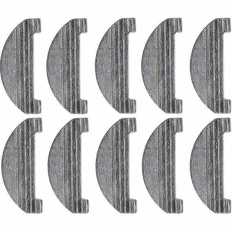 10-Pack Reusable Microfiber Mop Pads Compatible with Robotic Vacuum Models
