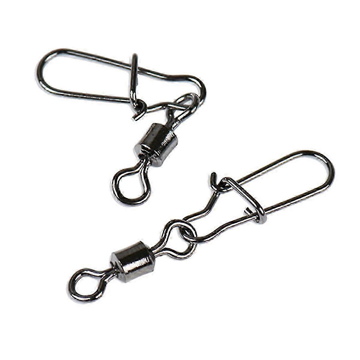 Fishing Rolling Metal Swivel Connector (50pcs)