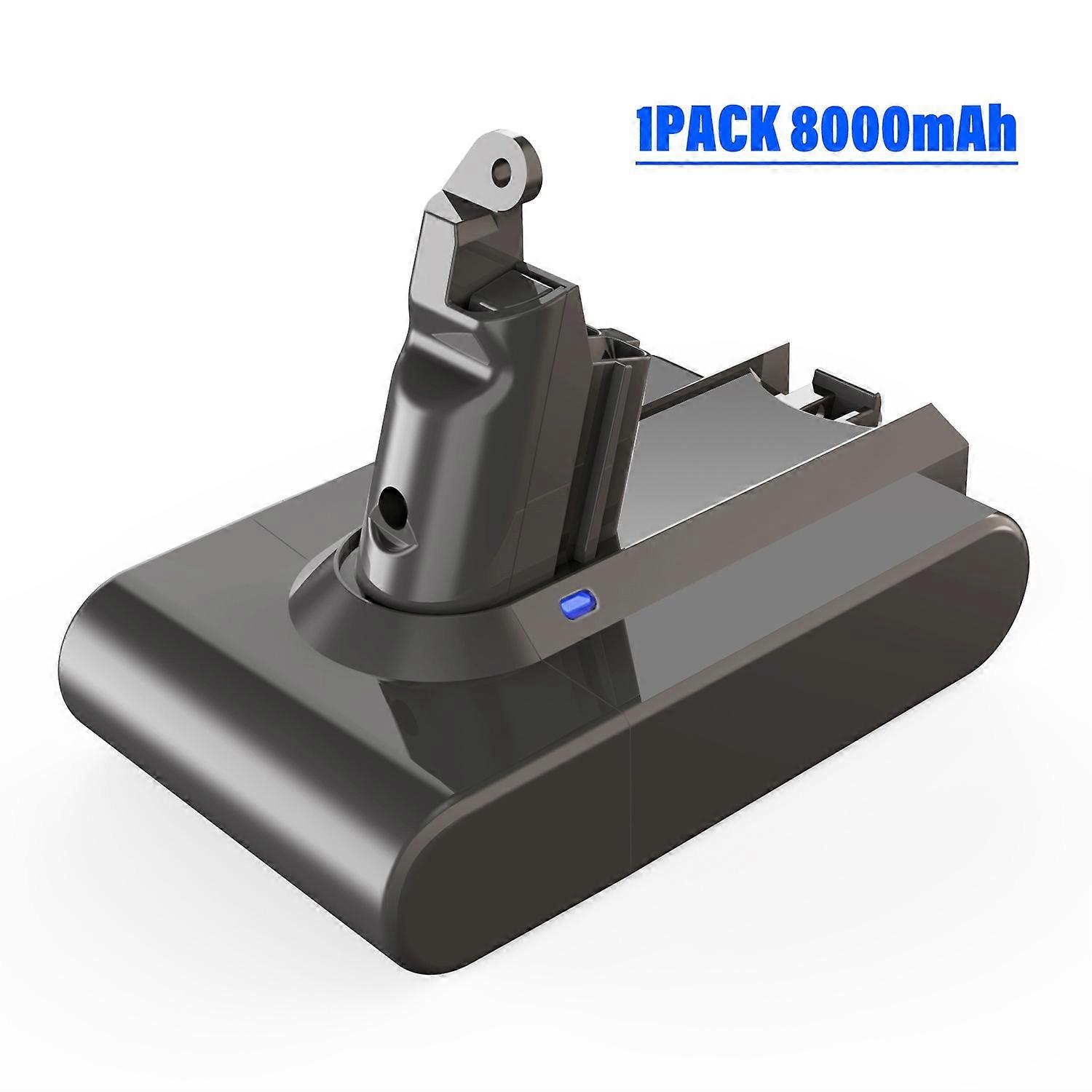 Powtree 6.0Ah/8.0Ah Replacement Battery for Dyson V6 V7 V8 V10 Series SV12 DC62 SV11 sv10 Handheld Vacuum