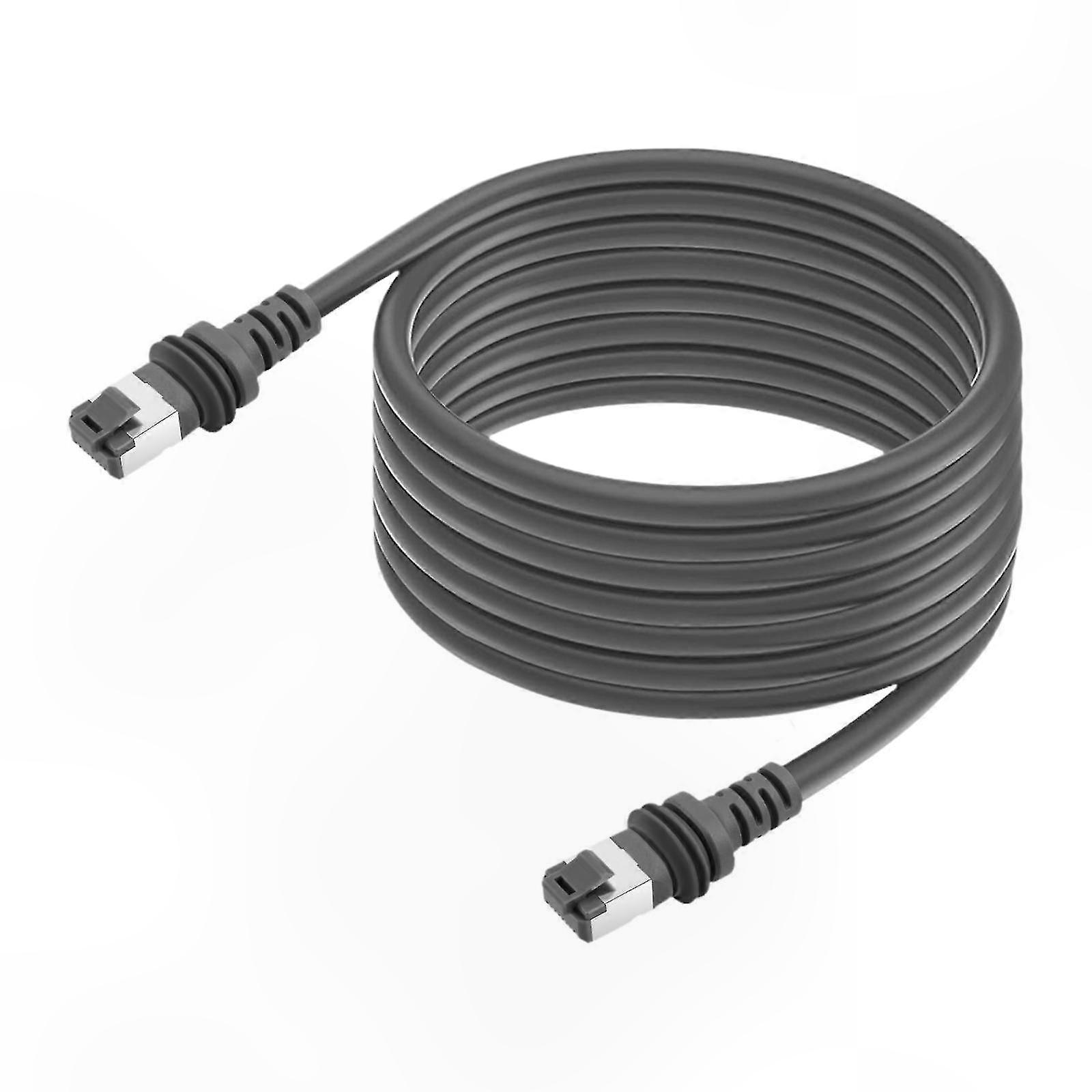 High-Speed 1200 Mbps Ethernet Cable for Satellite Internet Routers, 30ft Replacement Cord with Zero Latency Performance