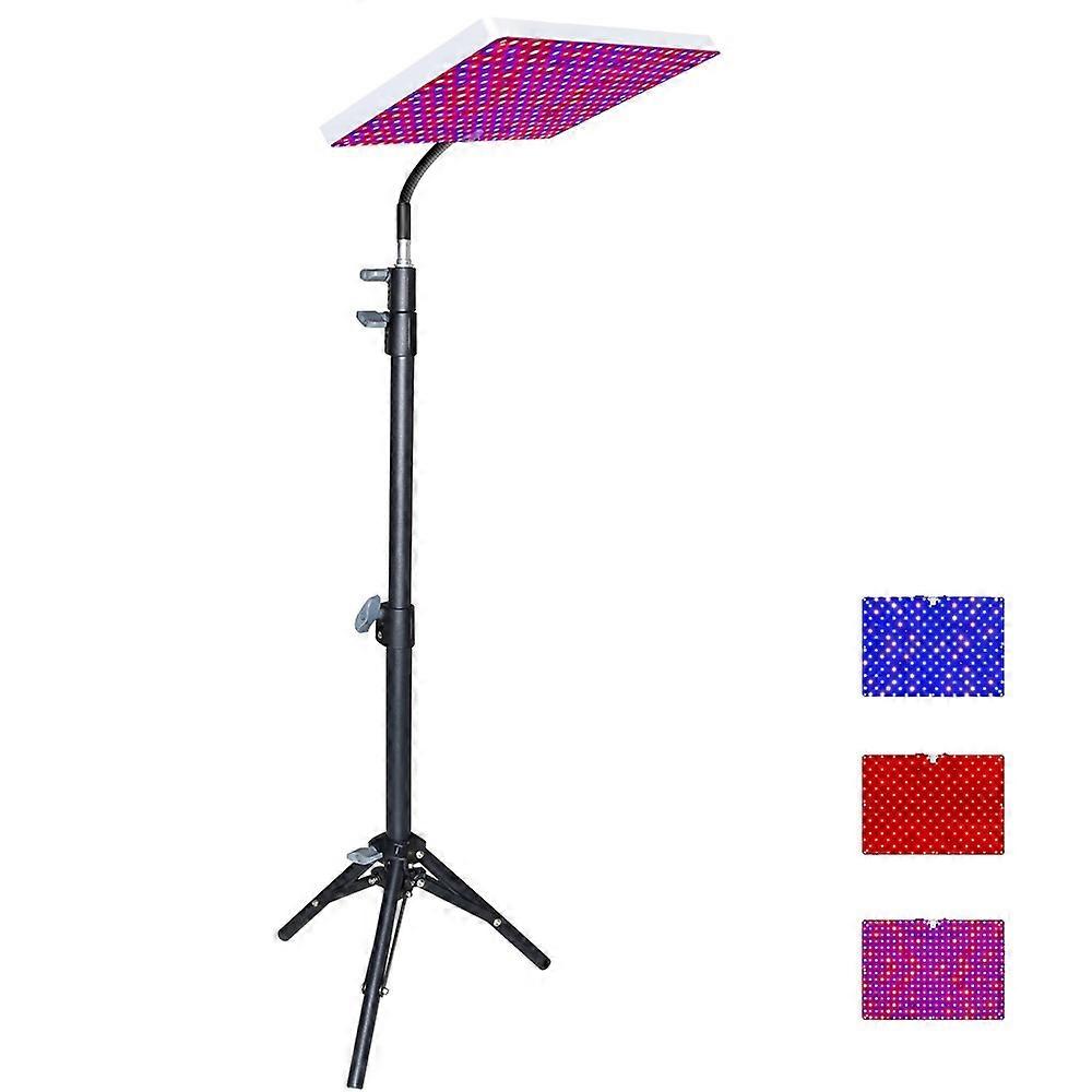 Style G Rectangular Plant Grow Light VEG and Bloom Segmented Full Spectrum Growing Lamp with Tripod, EU Plug