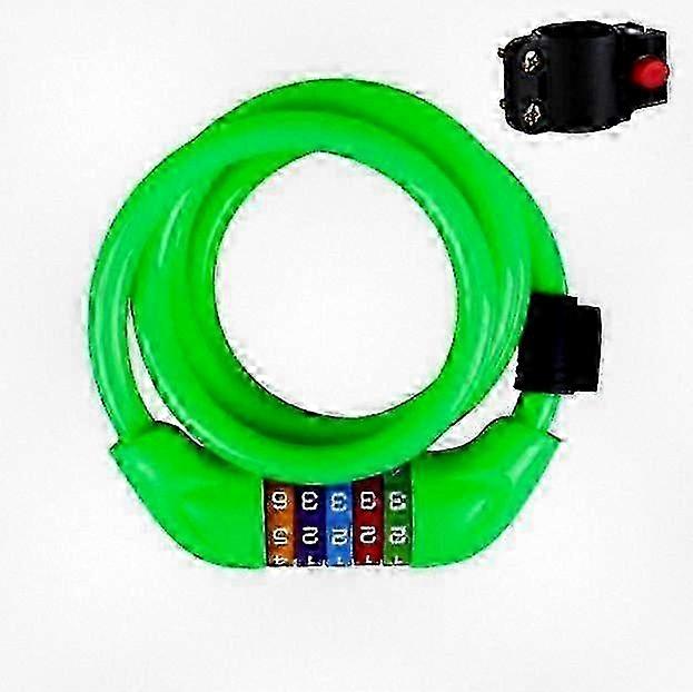 Colorful Combination Lock for Children's Bicycle Security 2025