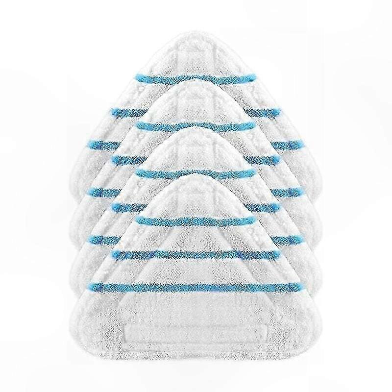 Multi-Purpose Microfiber Mop Covers - 4 Pack Replacement Pads for Steam Cleaning Tools
