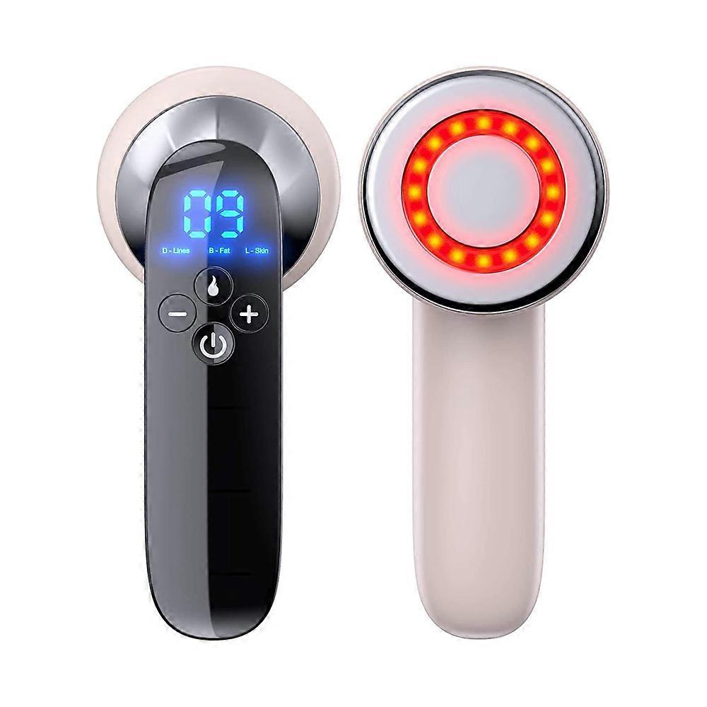 5-in-1 fat loss device with microcurrent, red, blue, green, color light, vibration, constant temperature and heating