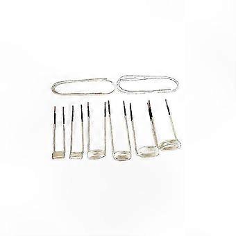 Ensemble de bobines de chauffage par induction magnétique pour outil sans flamme 1000W, kit d’accessoires de 8 pièces