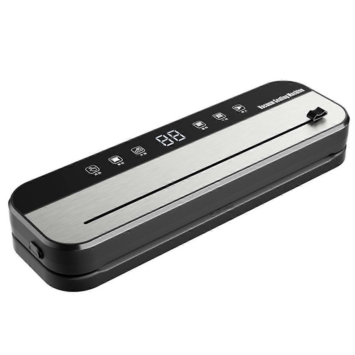 75kPa Compact Vacuum Sealer Machine for Food, 6-in-1 Sous Vide Vacuum Sealing Machine with Sealed Bag EU Plug