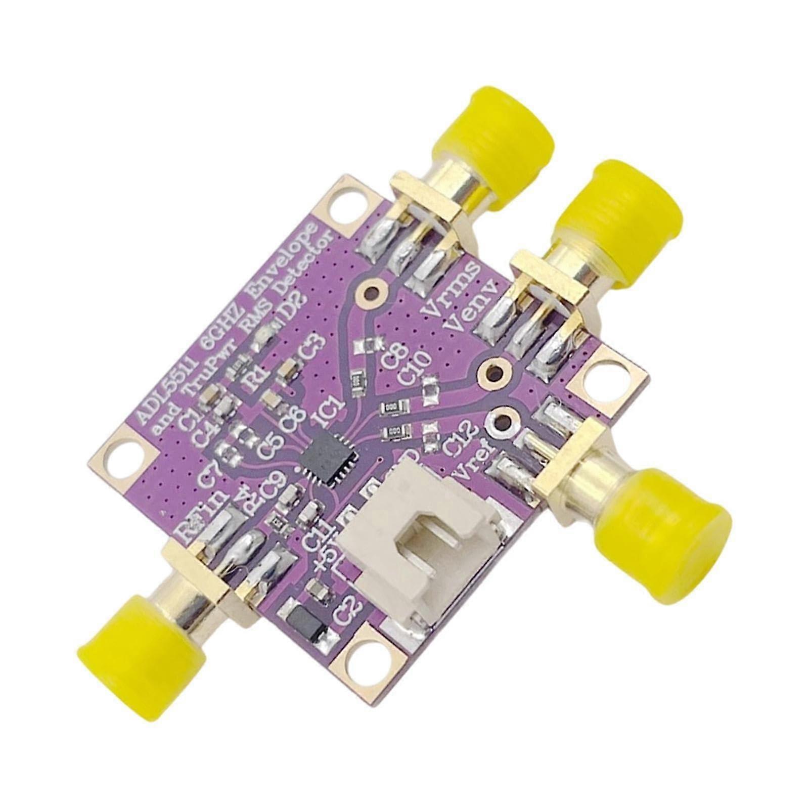 ADL5511 6GHz Detector AM Demodulator RMS Detector Module, 130MHz Bandwidth, 47dB Detection, Multipurpose Compact