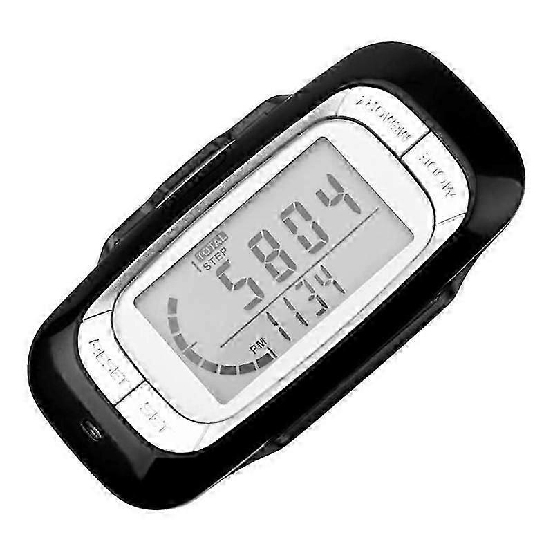 Pedometer for Walking,Screen Pedometer with Clip and Lanyard Simple Walking Step Counter Accurate 3D
